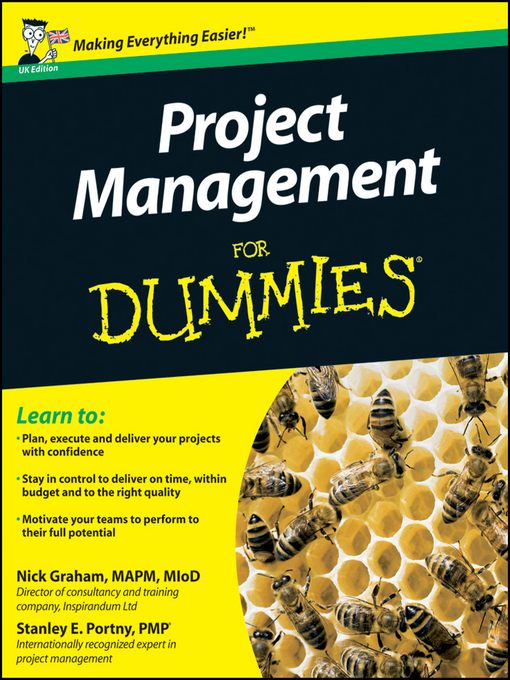 Title details for Project Management for Dummies by Nick Graham - Wait list